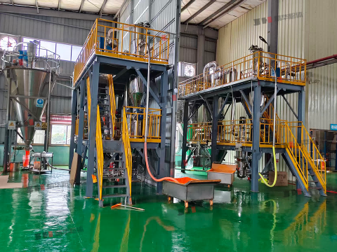 熒光粉氣流粉碎機--江西某公司